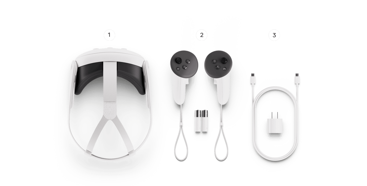 Meta Quest 3 (Gafas de Realidad Virtual) - Reacondicionado - XRShop