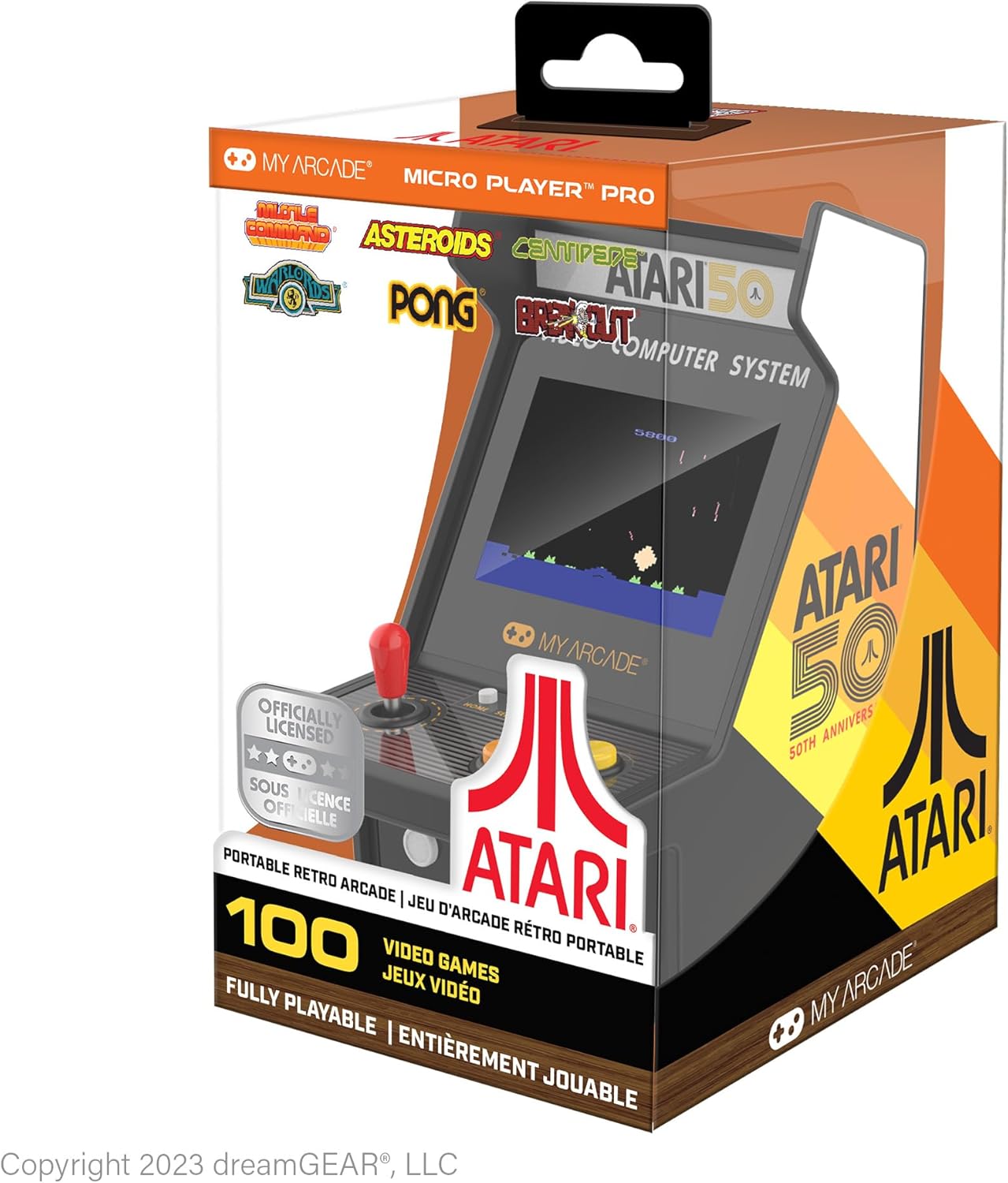 My Arcade Micro Player Atari 100 jeux