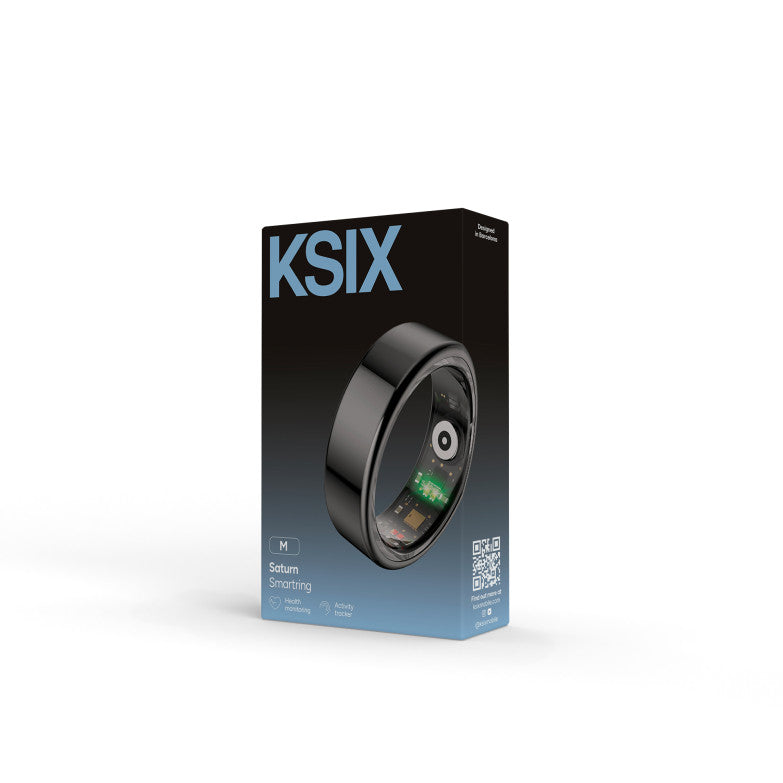 KSIX Saturn - Anillo inteligente - con monitor de actividad y sueño