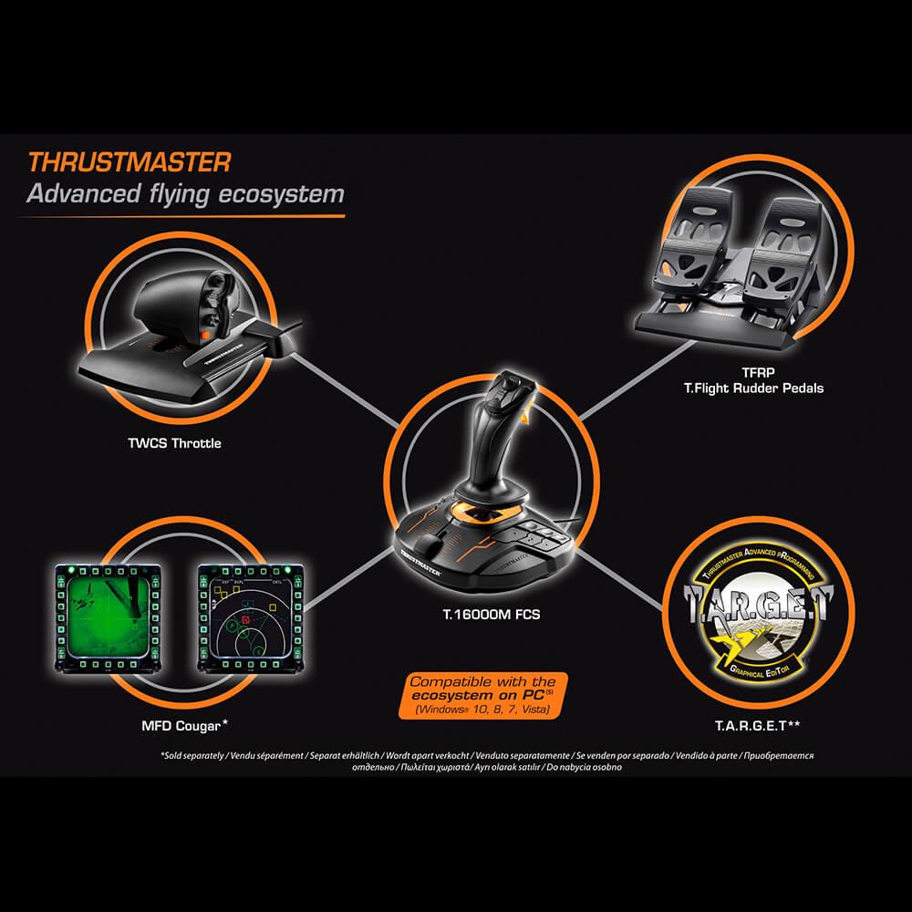 Thrustmaster T.16000M FCS Flight Pack - PC - XRShop