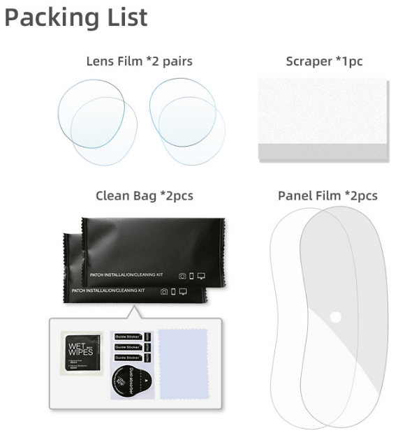 Pack de Películas Protectoras Ultrafinas para PICO 4 - XRShop