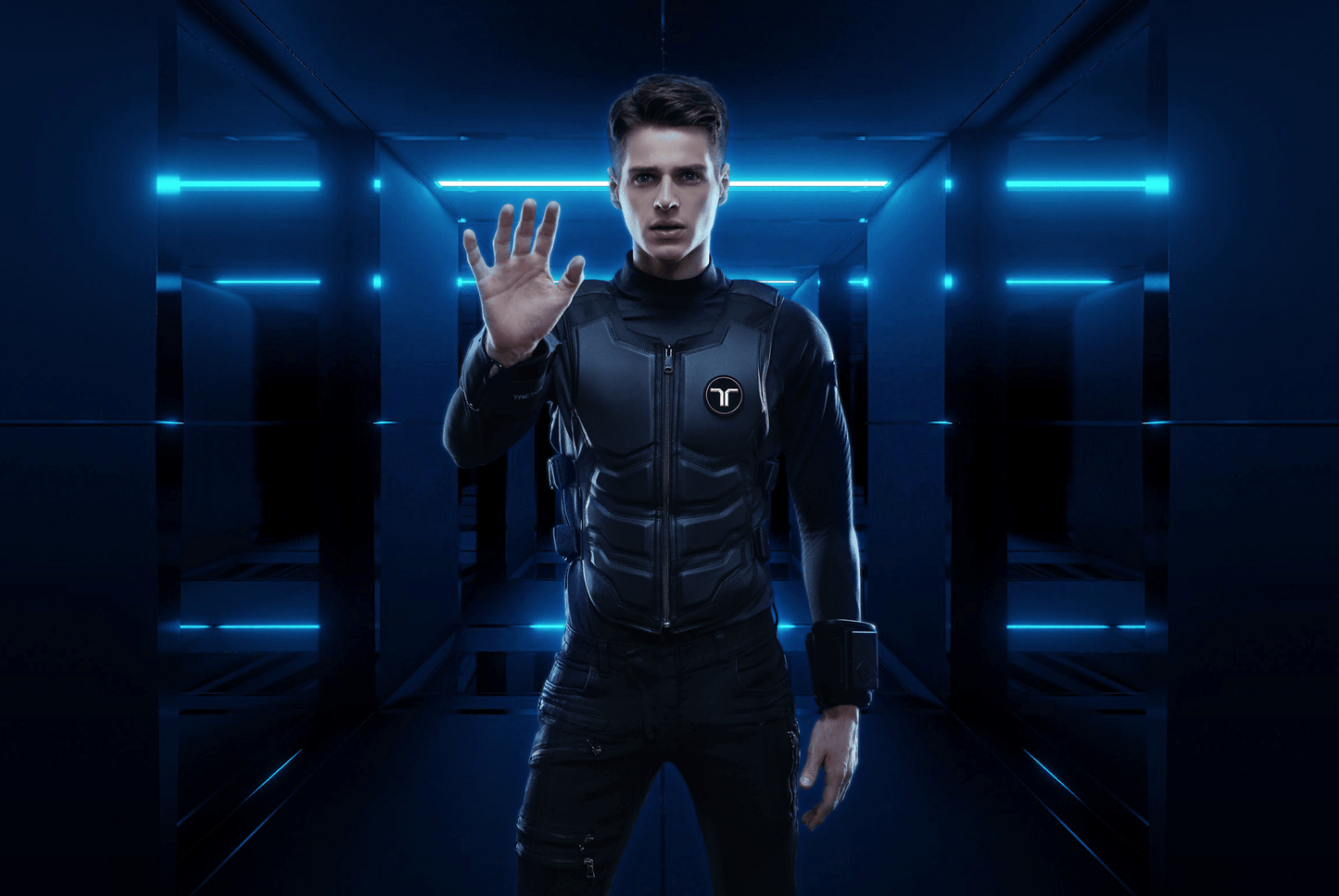 bHaptics TactSuit X40 (Chaleco háptico inalámbrico) - Reacondicionado - XRShop