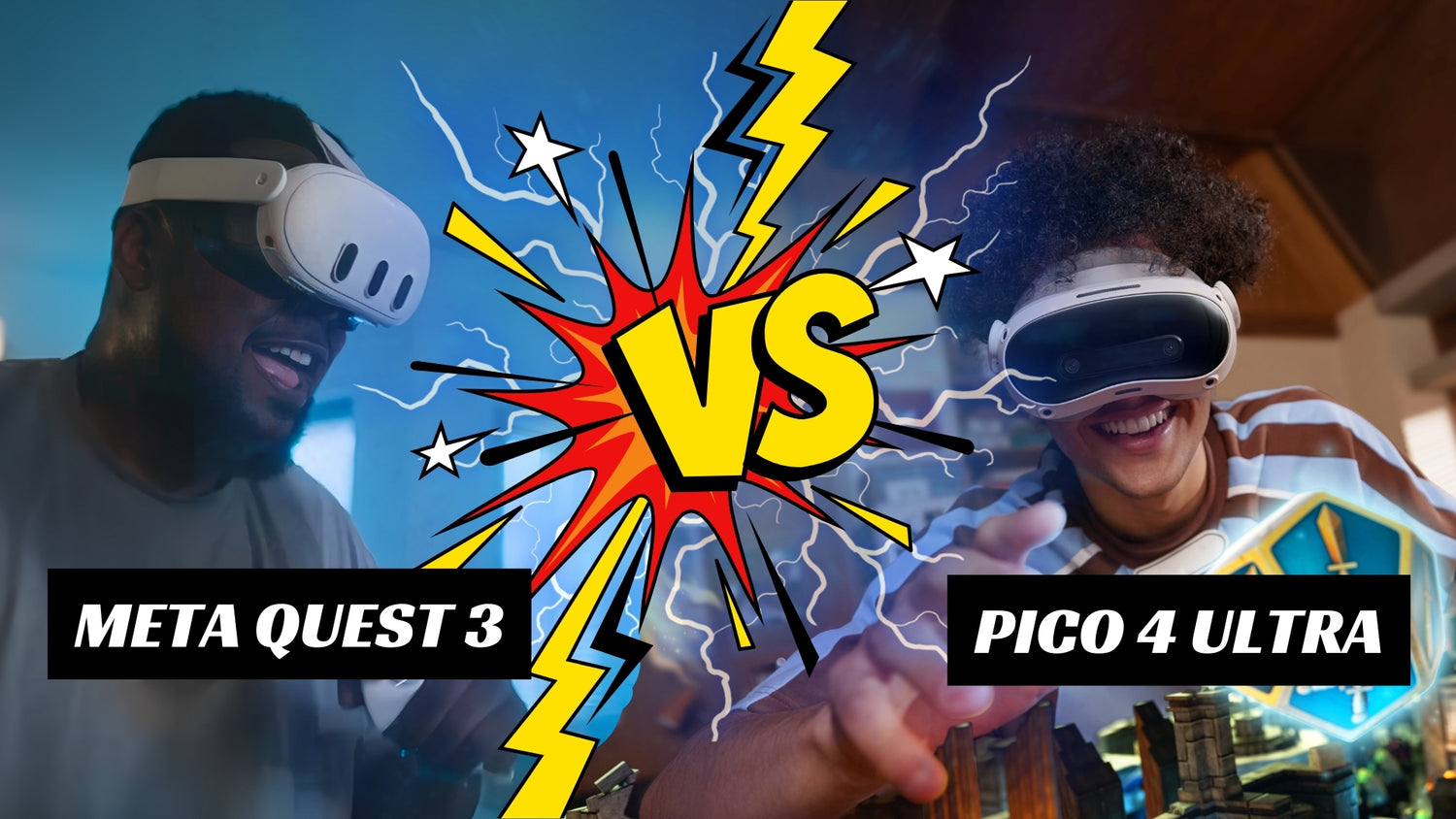 Pico 4 Ultra vs Meta Quest 3 The Battle of the Best VR Headsets