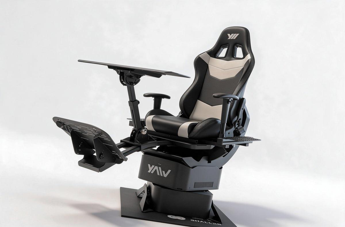 Yaw U Bundle: The Only Full 360° Motion Simulator for Flight Sims (PIMAX)