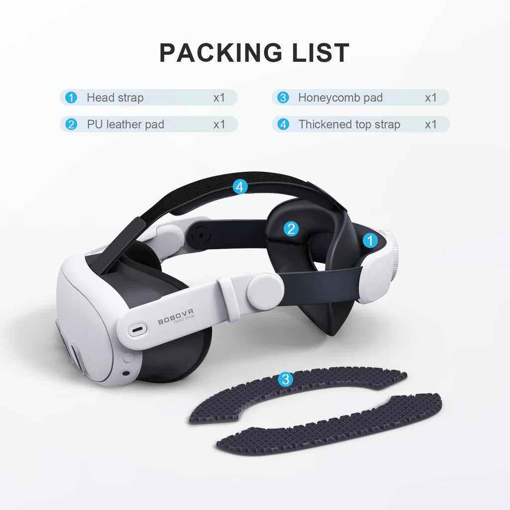 BOBOVR M3 Mini Head Strap per Meta Quest 3