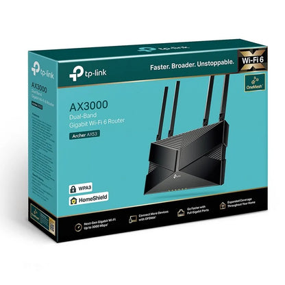 TP-Link Archer AX53 Router Wi-Fi 6 Gigabit Doble Banda AX3000