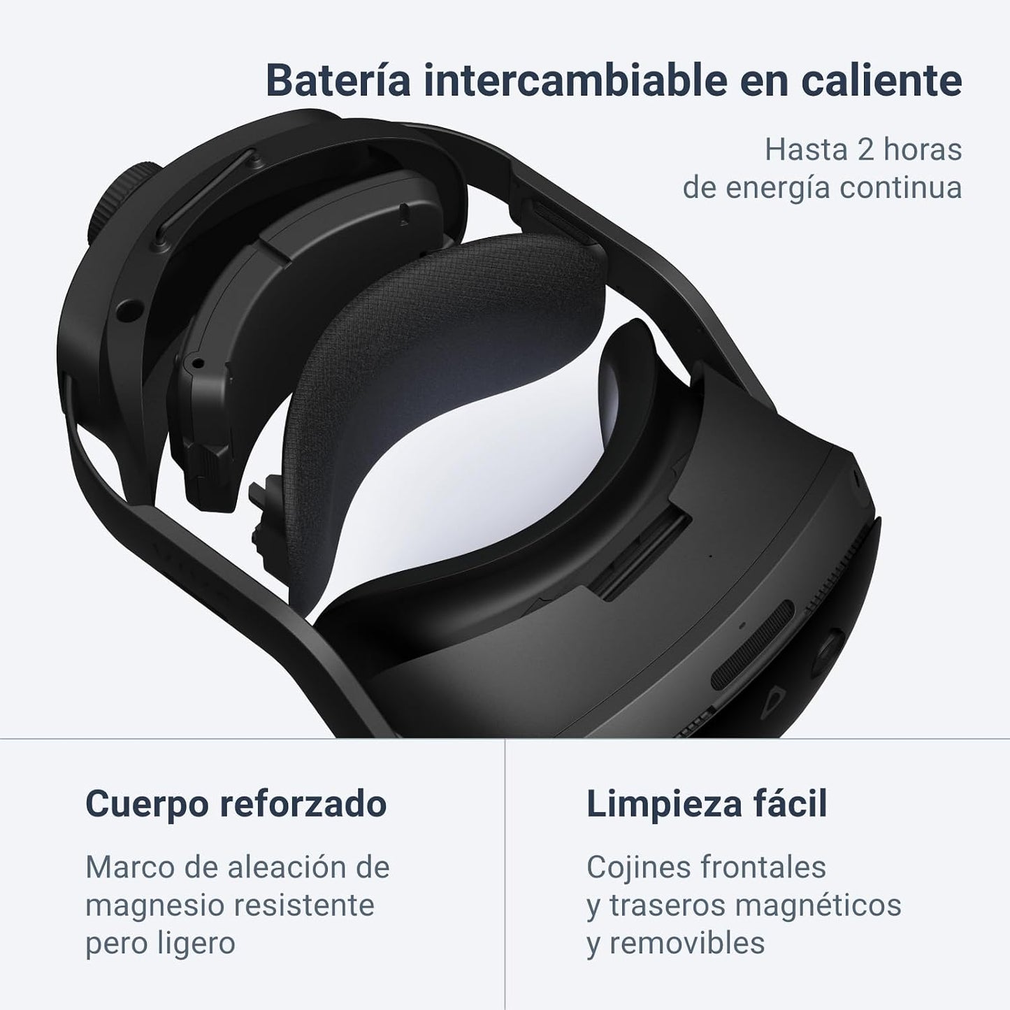 HTC VIVE Focus Vision | Gafas de Realidad Virtual y Mixta XR
