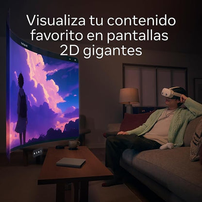 Meta Quest 3s - 128GB & 256 GB | Sumérgete en la Realidad Mixta - Gafas VR todo en uno