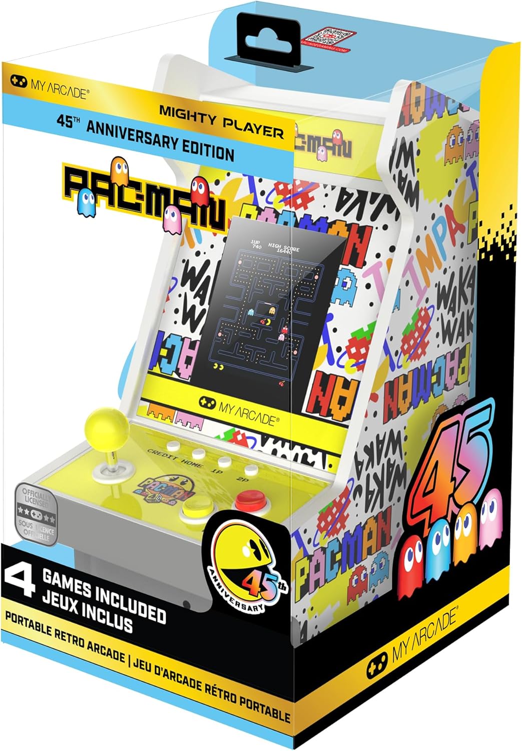 My Arcade - PAC-MAN 45e Anniversaire Mighty Player