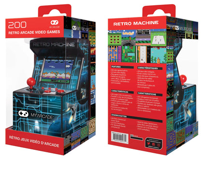 Mini Máquina Arcade Retro con 200 Juegos – Consola Portátil My Arcade Retro Machine