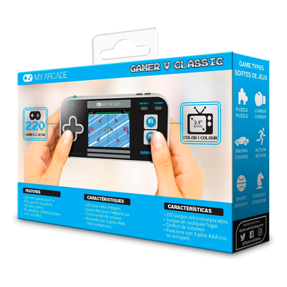 Gamer V Classic – Consola Retro Portátil My Arcade