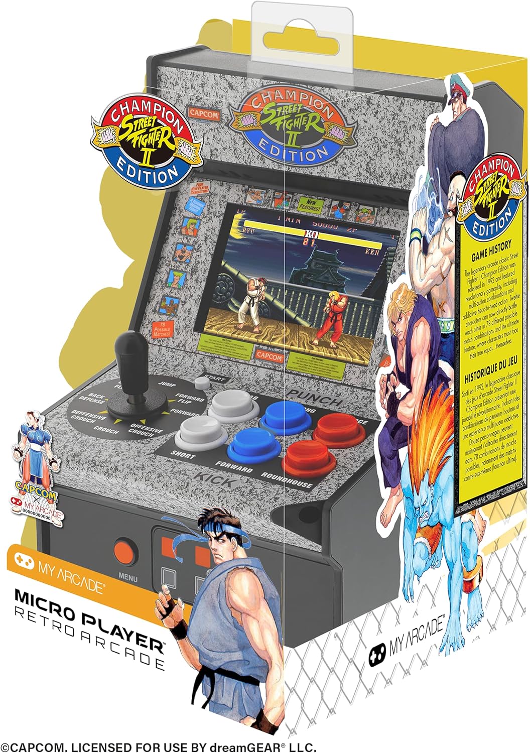 My Arcade - Street Fighter II - Micro Player Pro