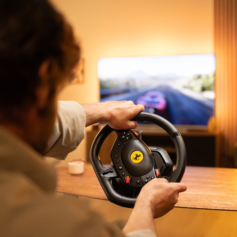 Thrustmaster - T98 Ferrari 296 GTB para PlayStation y PC – Volante SimRacing Oficial Ferrari