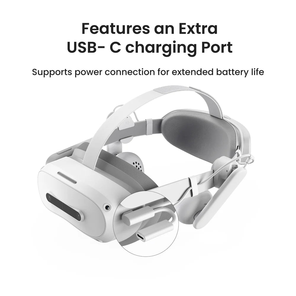 KIWI design - Auriculares con clip A3 para PICO 4/4 Ultra/4 Ultra Enterprise