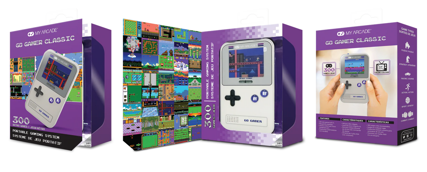 My Arcade – Go Gamer Classic – 300 giochi in 1