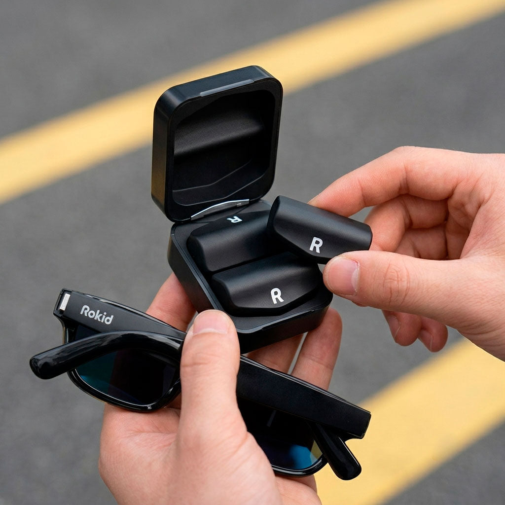 Rokid Baterías Magnéticas para Gafas Rokid AI Glasses y Rokid AI Glasses Neo