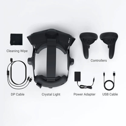 Pimax Crystal Light + Manettes PAIEMENT INTÉGRAL
