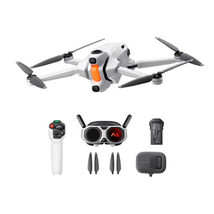Antigravity A1 - Standar Bundle - Drone 8K 360° Inmersivo con Gafas Vision y Control por Movimiento