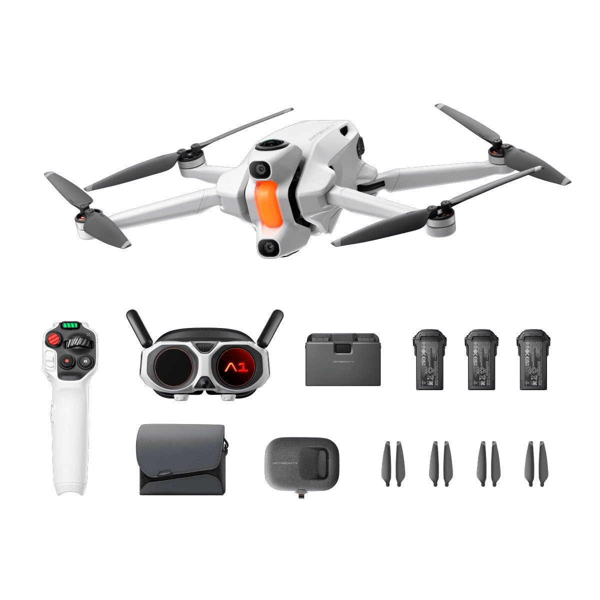 Antigravity A1 - Explorer Bundle - Drone 8K 360° Inmersivo con Gafas Vision y Control por Movimiento