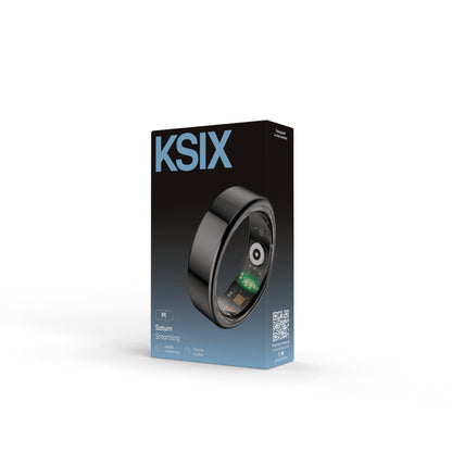 KSIX Saturn - Bague connectée - avec moniteur d'activité et de sommeil