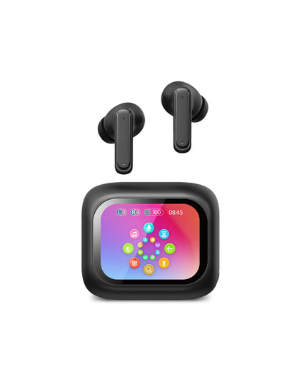 Ksix Vision - Auriculares inalámbricos con pantalla TFT 2.01 ANC