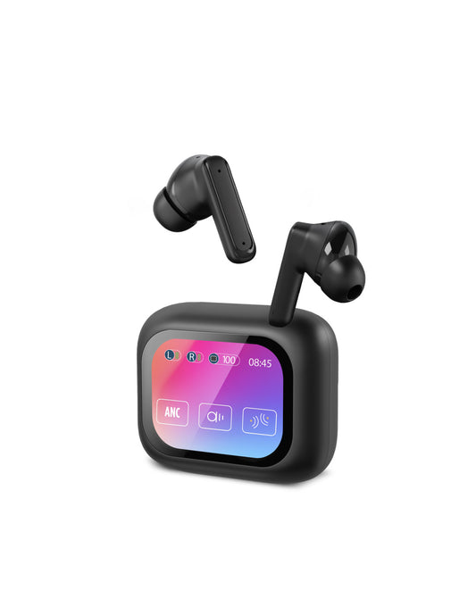 Ksix Vision - Auriculares inalámbricos con pantalla TFT 2.01 ANC