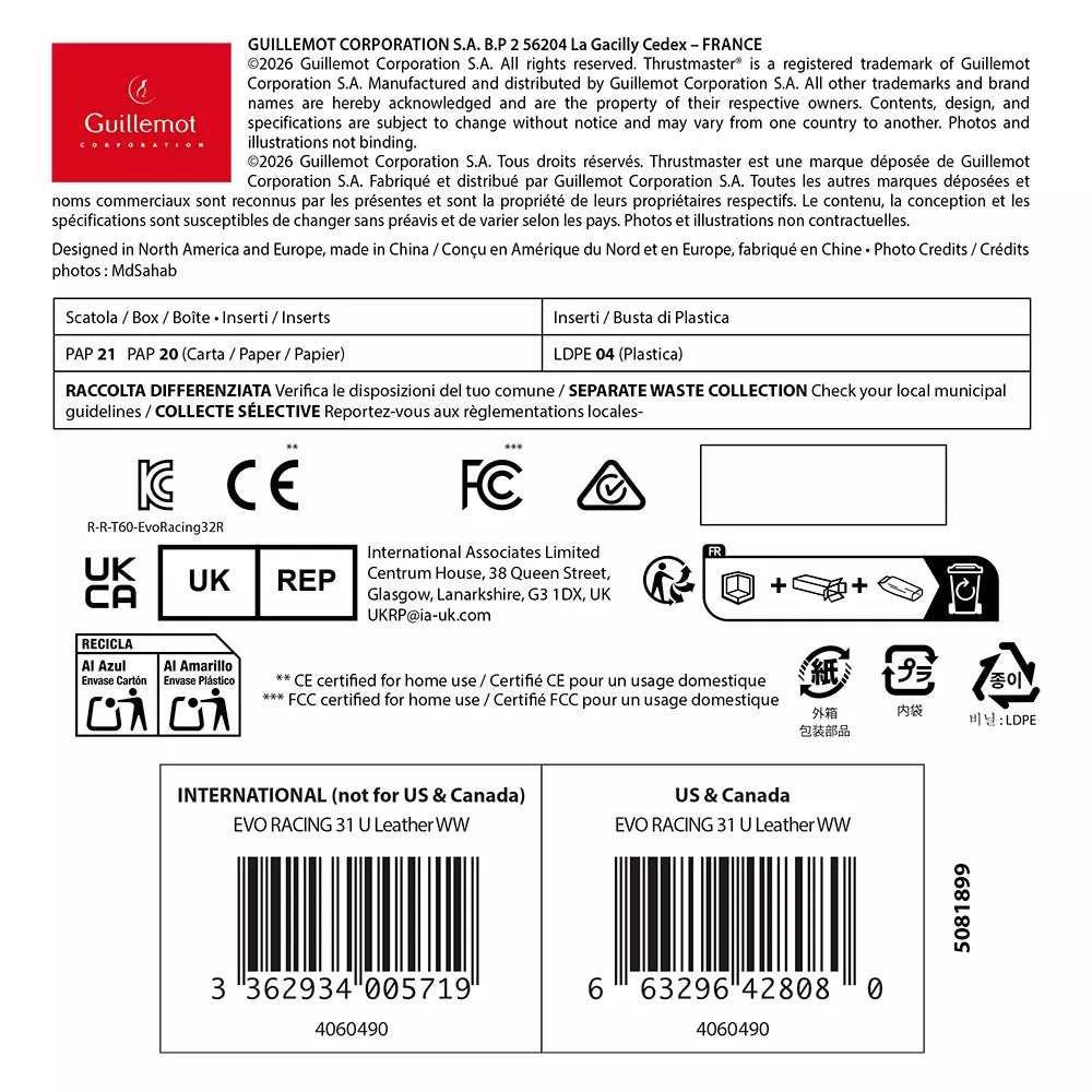 EVO Racing 31U Leather