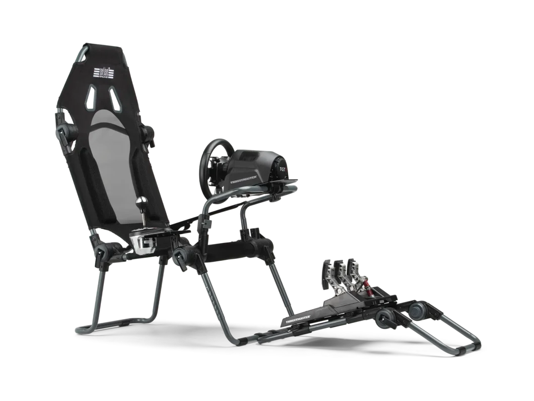 Next Level Racing® F-GT Lite Formula and GT Foldable Cockpit - Carbon Gray Edition