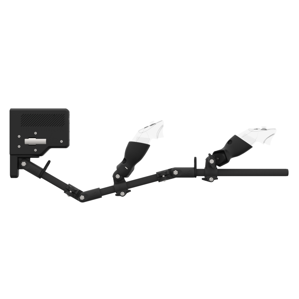 ForceTube Haptic VR Gunstock para Meta Quest 3, Quest 3S y Quest Pro