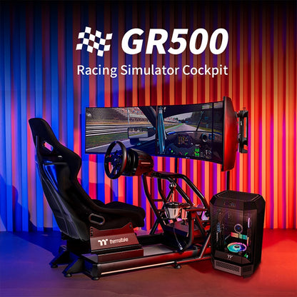 Thermaltake GR500 Racing Simulator Cockpit – Cockpit Profesional de Sim Racing