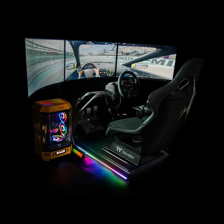 Thermaltake GR500 Racing Simulator Cockpit – Cockpit Profesional de Sim Racing