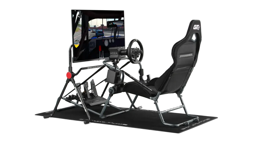 Next Level Racing - GTLite Pro Foldable Racing Cockpit - Carbon Grey Edition