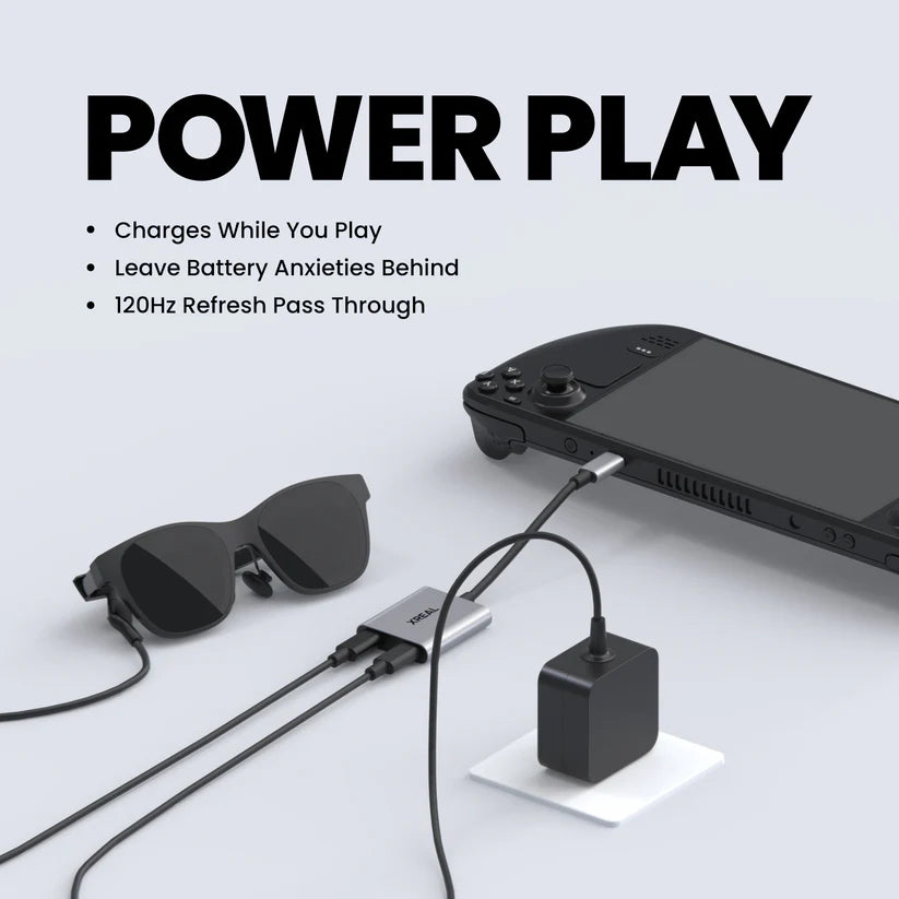 XREAL Hub: Adattatore USB-C per ricaricare e utilizzare gli occhiali XREAL