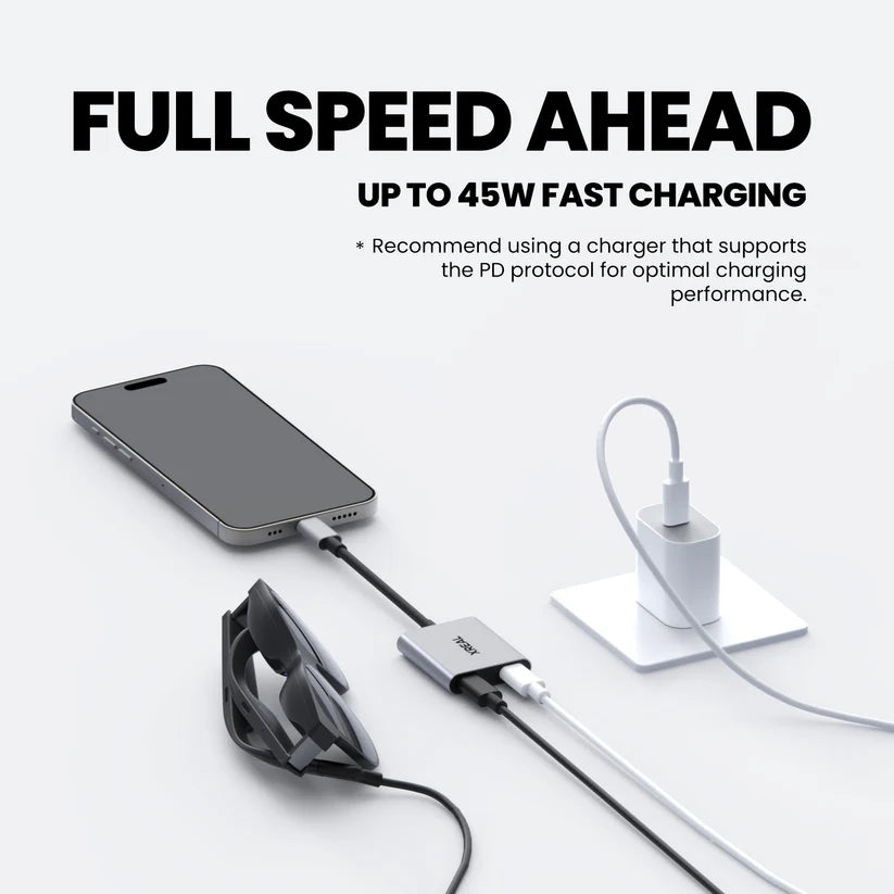XREAL Hub: Adattatore USB-C per ricaricare e utilizzare gli occhiali XREAL