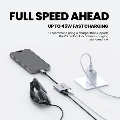 XREAL Hub: Adattatore USB-C per ricaricare e utilizzare gli occhiali XREAL