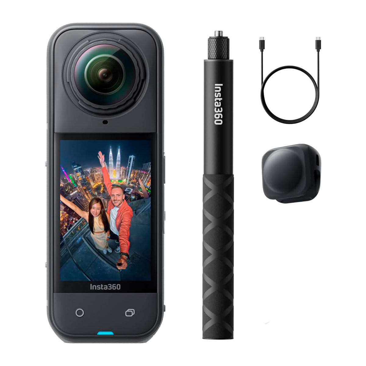 Insta360 X5 — Paquete Get-Set | Cámara 360° 8K con IA y Accesorios