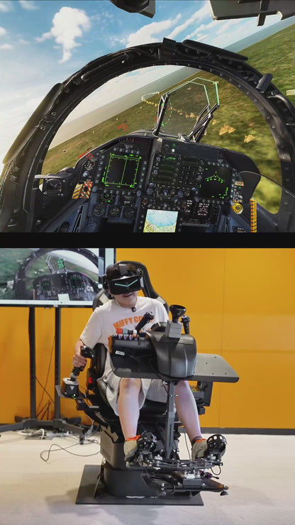 Yaw U Bundle: The Only Full 360° Motion Simulator for Flight Sims (PIMAX)