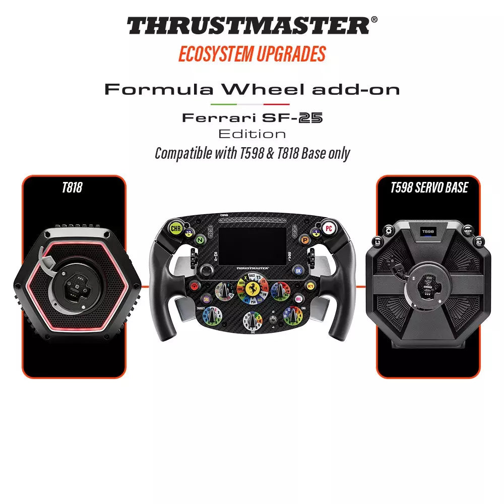 Volant Formula Wheel Add-On Ferrari SF-25 Edition PS5 PS4 PC