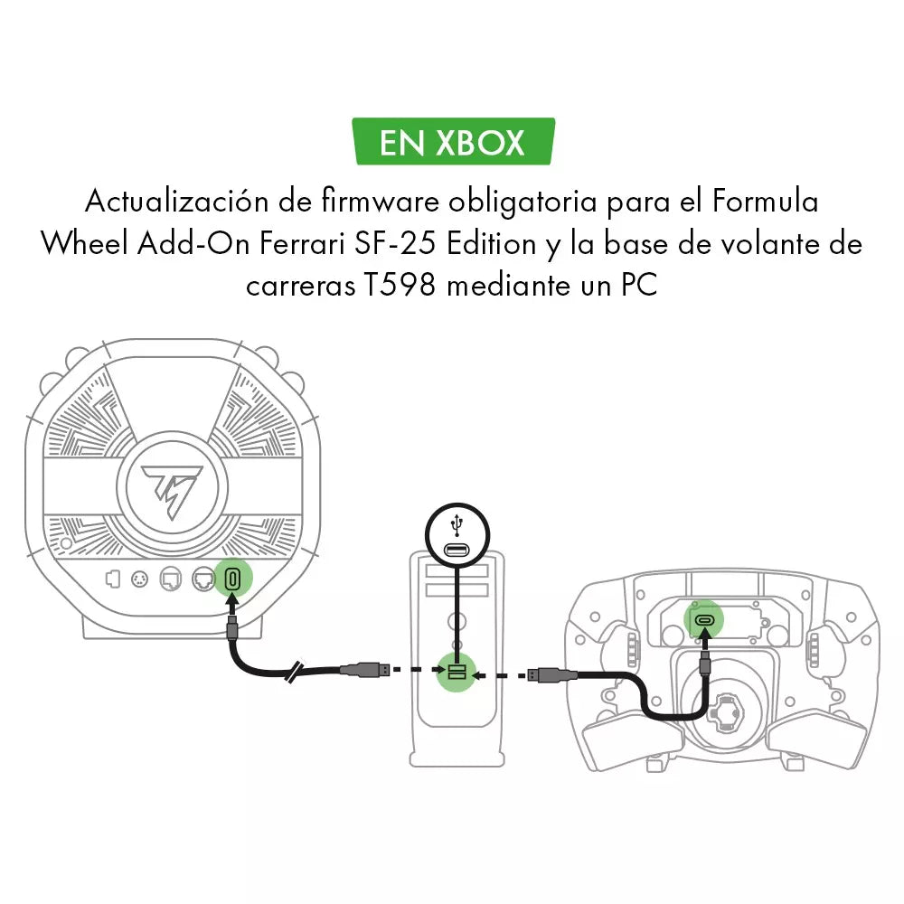 Volant Formula Wheel Add-On Ferrari SF-25 Edition PS5 PS4 PC