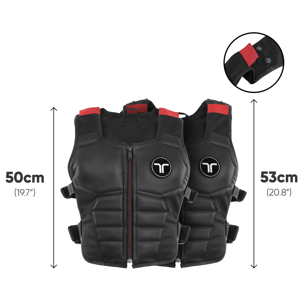 Haptic Suit Bhaptics Vest Review BHaptics TactSuit X16 (Wireless