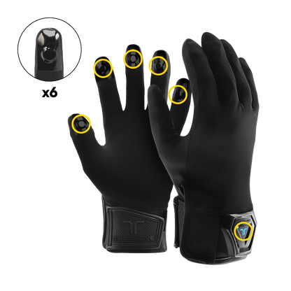 bHaptics TactGlove DK1 (Wireless haptic gloves)